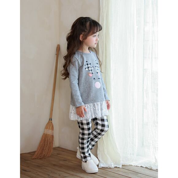 Pink Reindeer Tunic Dress Top - Picture 2 of 2